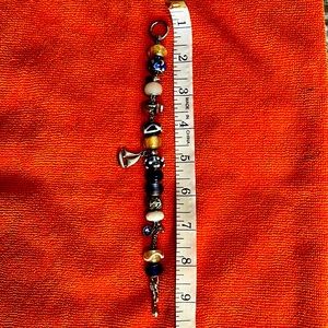 Chunky cruise charm bracelet